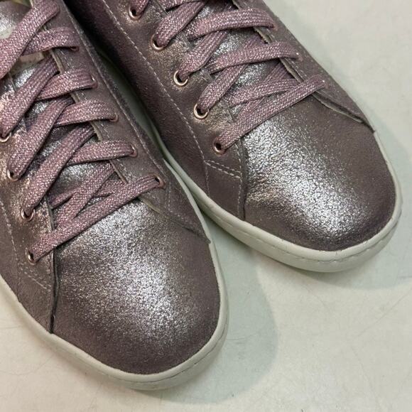 EXCELLENT Keds x Kate Spade New York Metallic Glitter Purple Sparkle Sneakers 8 - Picture 5 of 9